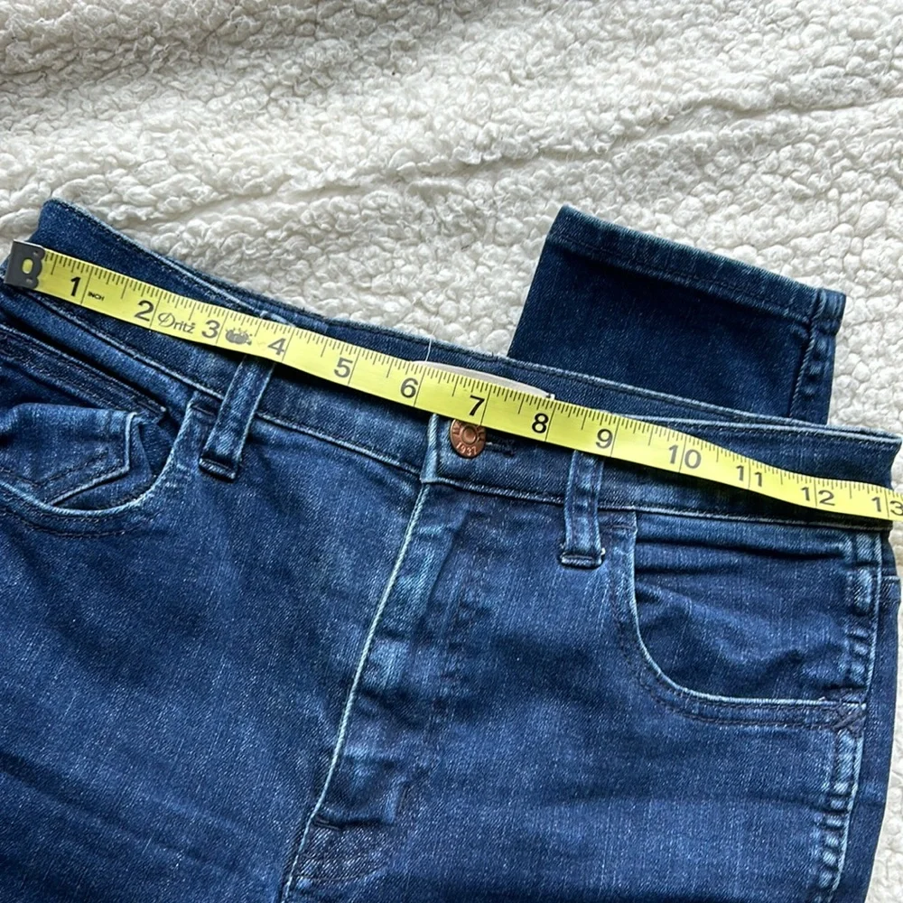 Madewell 10” High Riser Skinny Skinny Dark Wash Jeans